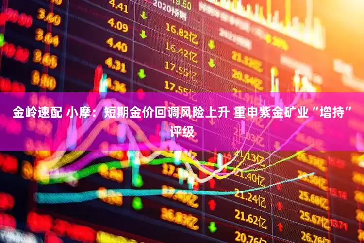 金岭速配 小摩：短期金价回调风险上升 重申紫金矿业“增持”评级